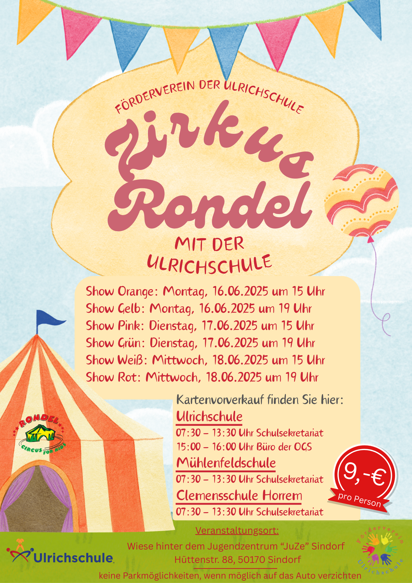 🎪 Zirkusprojekt an der Ulrichschule Sindorf – Manege frei! 🎪